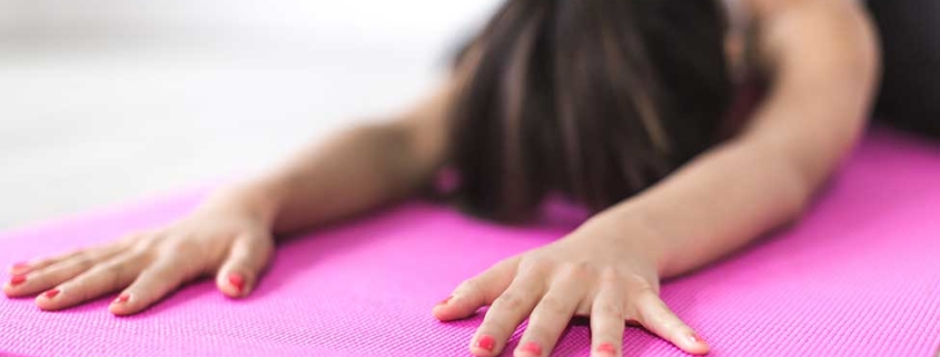 Relaxation yoga for weight loss support