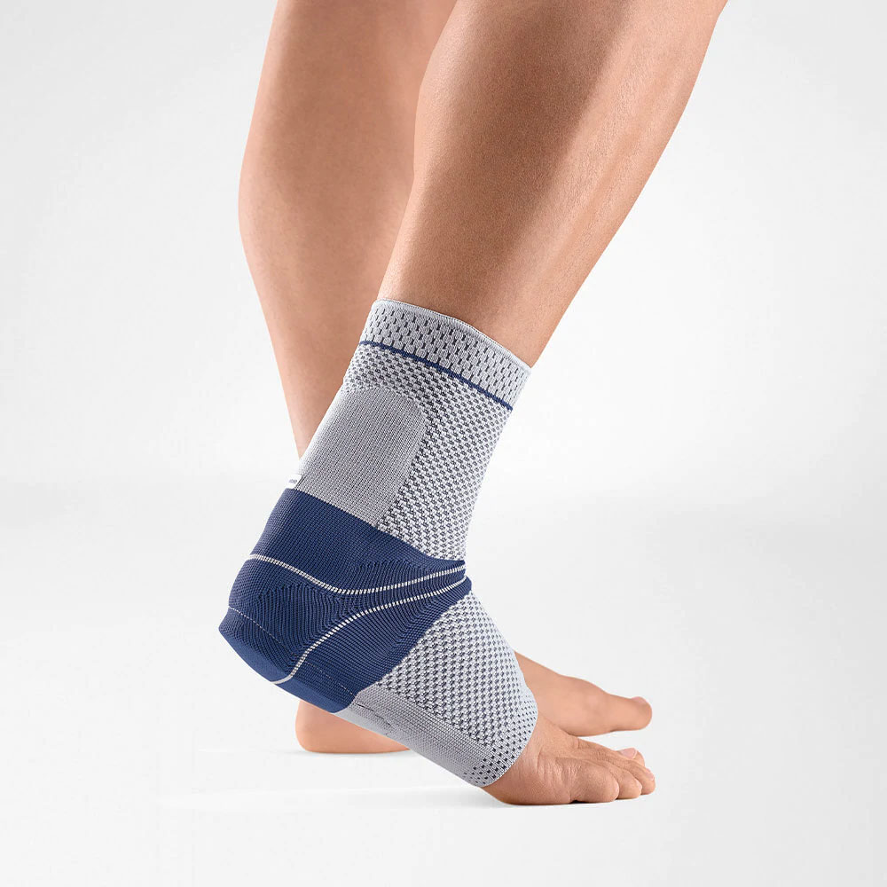 Bauerfeind’s AchilloTrain orthopedic bracing solution for the ankle.